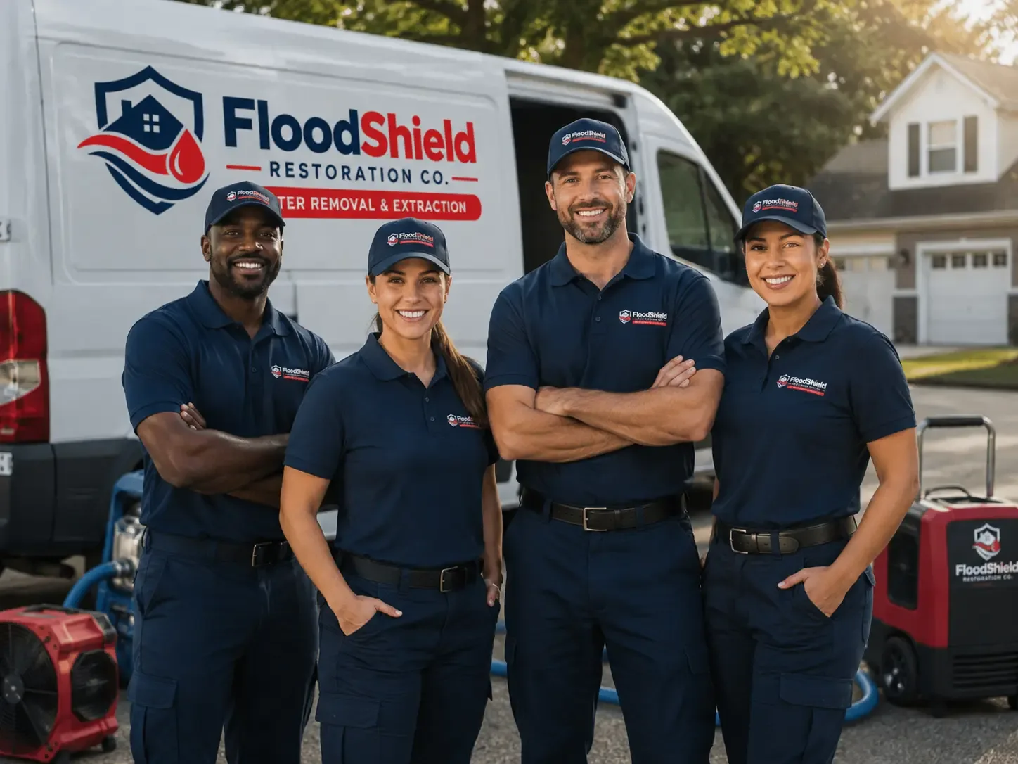 Flood Damage Restoration company in Hustisford, WI